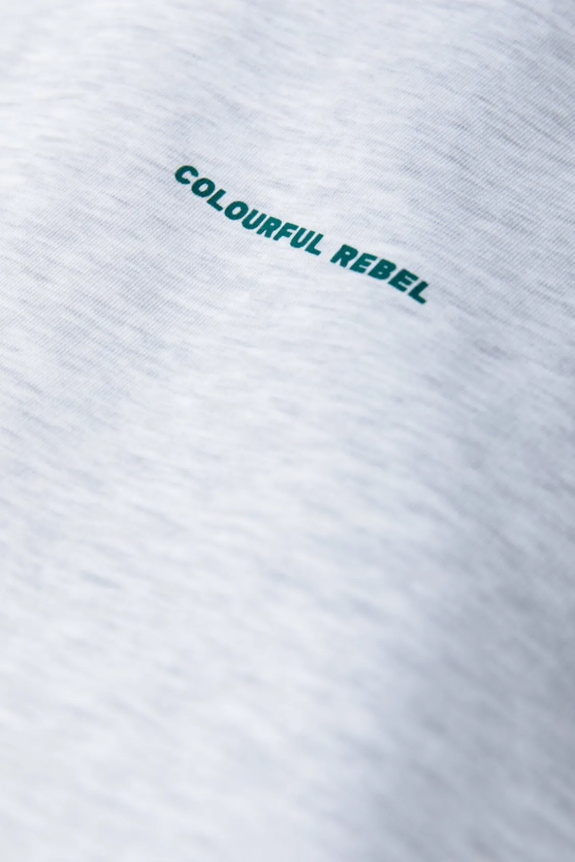 Hoodies<Colourful Rebel Abstract Flower Hoodie | Light grey melange Lightgreymelange