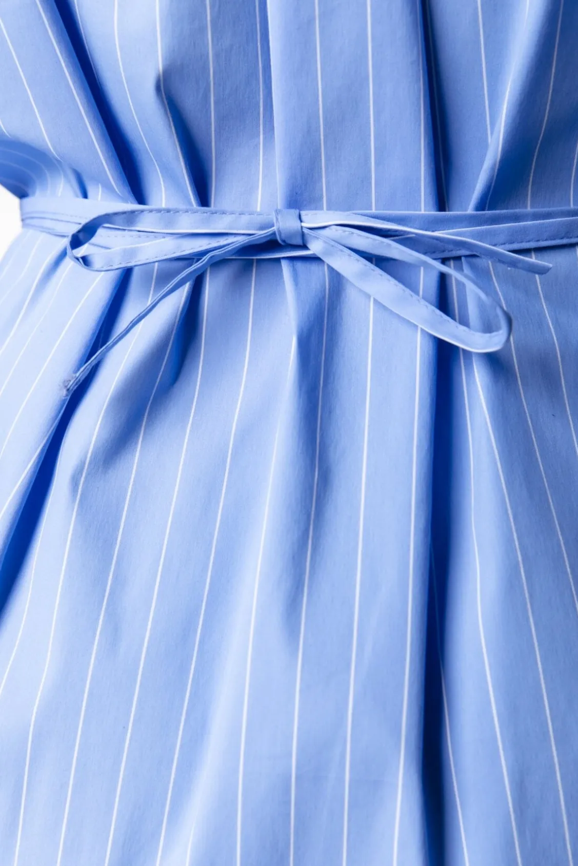 Jurken<Colourful Rebel Brienna Striped Blouse Dress | Blue