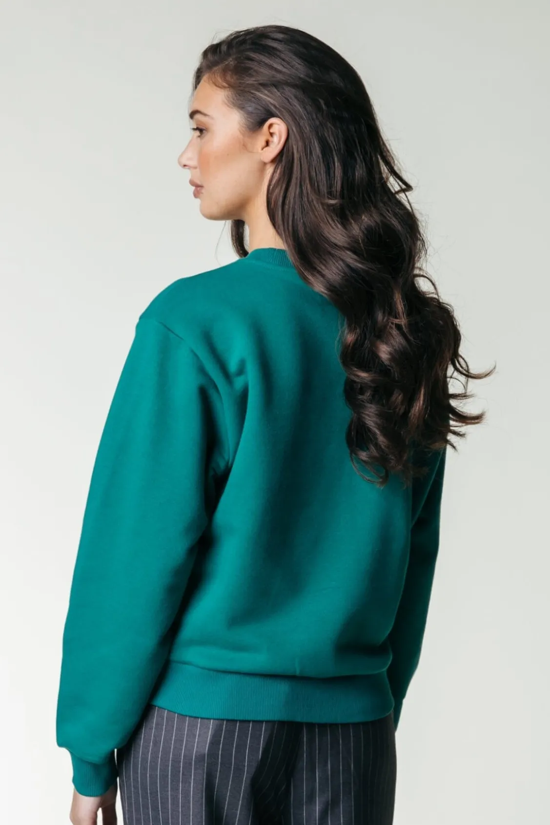 Truien<Colourful Rebel Puff Logo Sweat | Shady Green Shadygreen