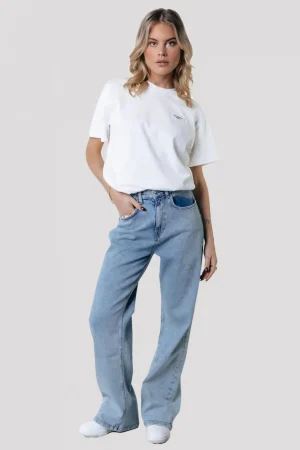 Broeken<Colourful Rebel Gaias High Rise Denim | Denim blue Denimblue