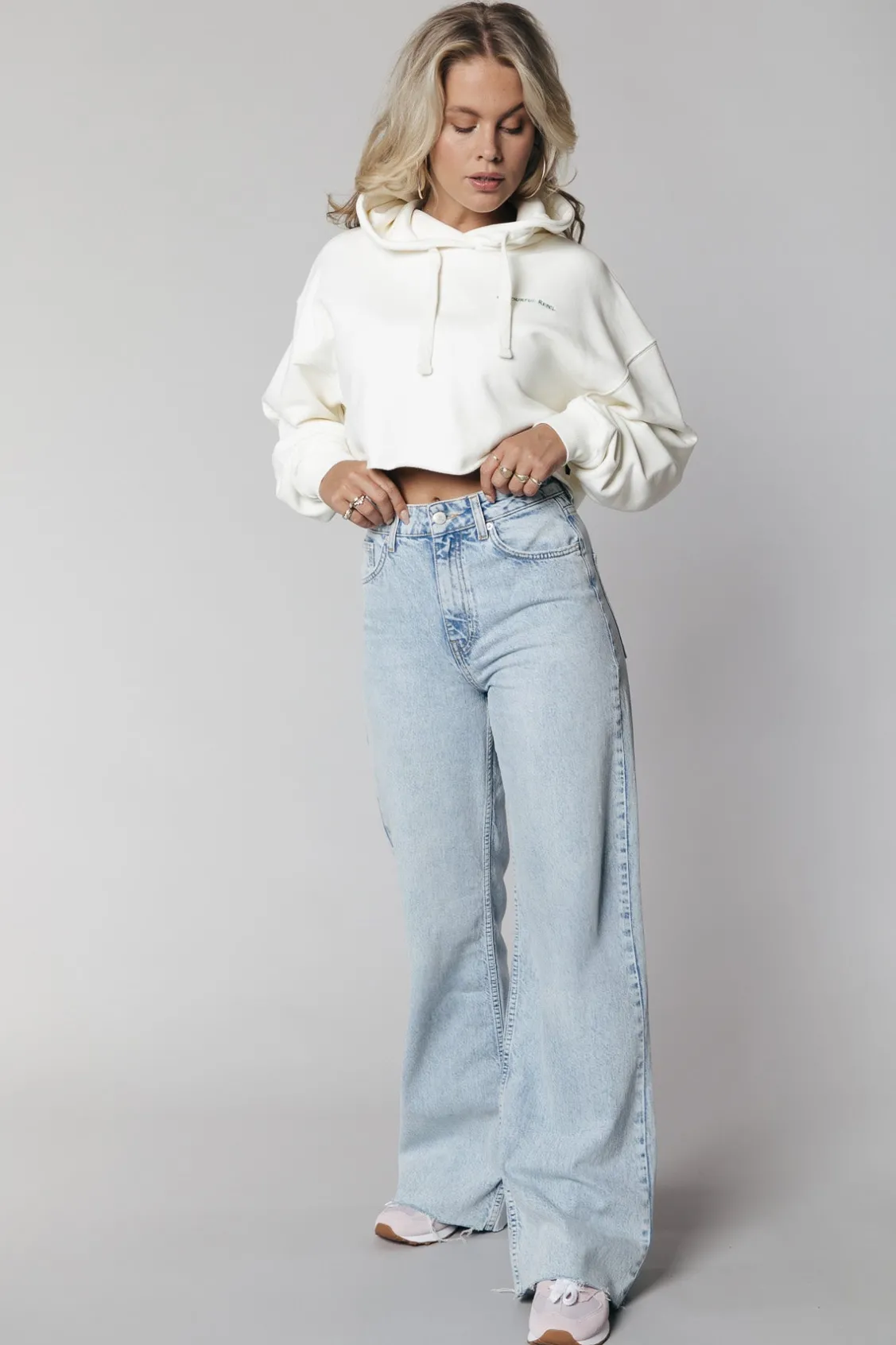 Broeken<Colourful Rebel Gaias High Rise Denim | Denim blue Denimblue