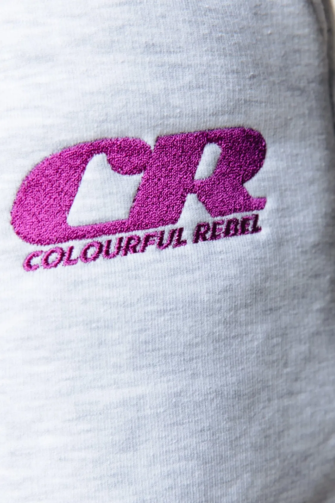 Broeken<Colourful Rebel Joelle Logo Jogger Pants | Light grey melange Lightgreymelange