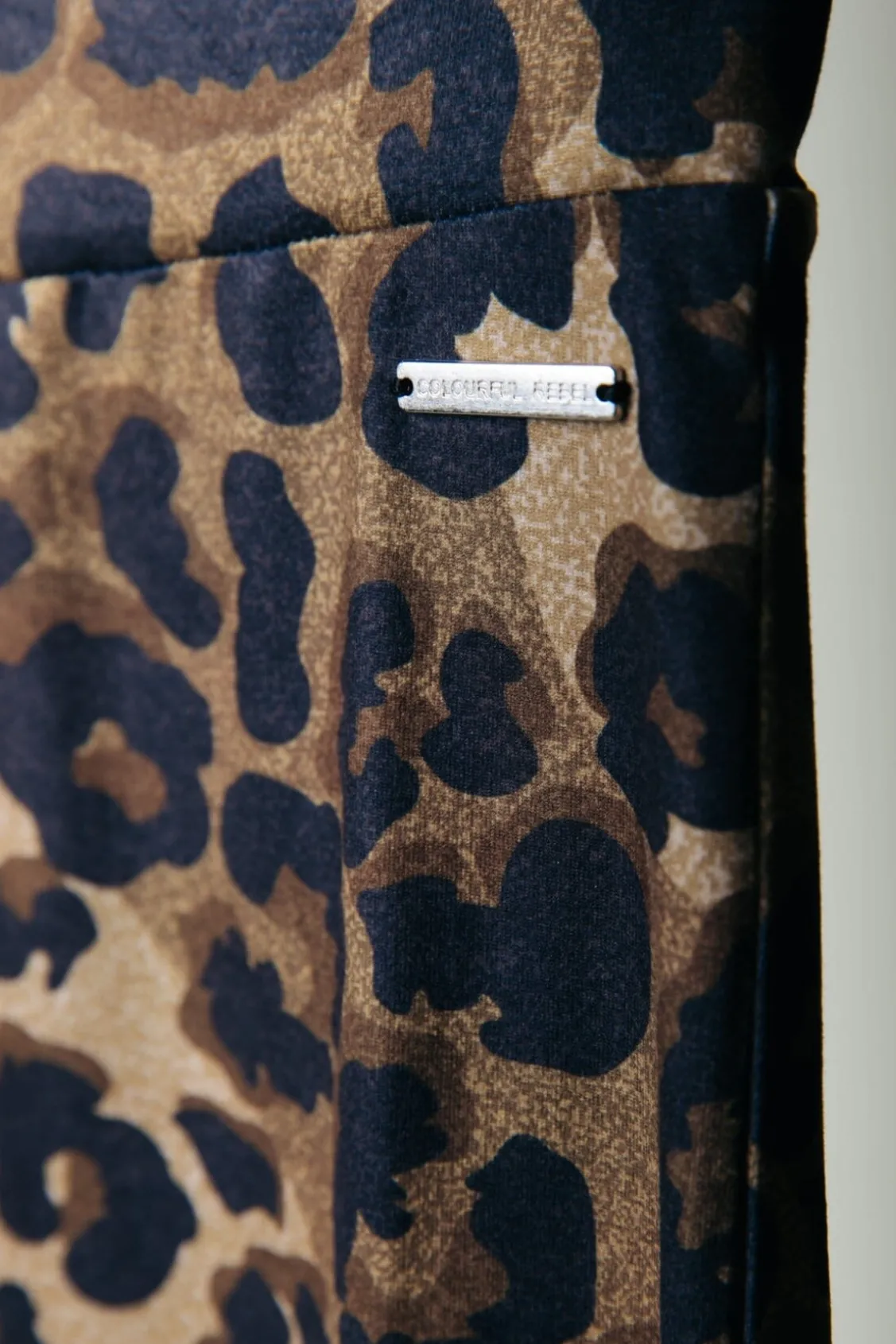 Broeken<Colourful Rebel Leopard Peached Flare | Warm Brown Warmbrown