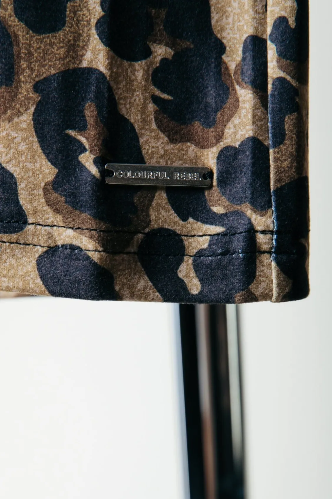 Tops<Colourful Rebel Neyo Leopard Top | Warm Brown Warmbrown