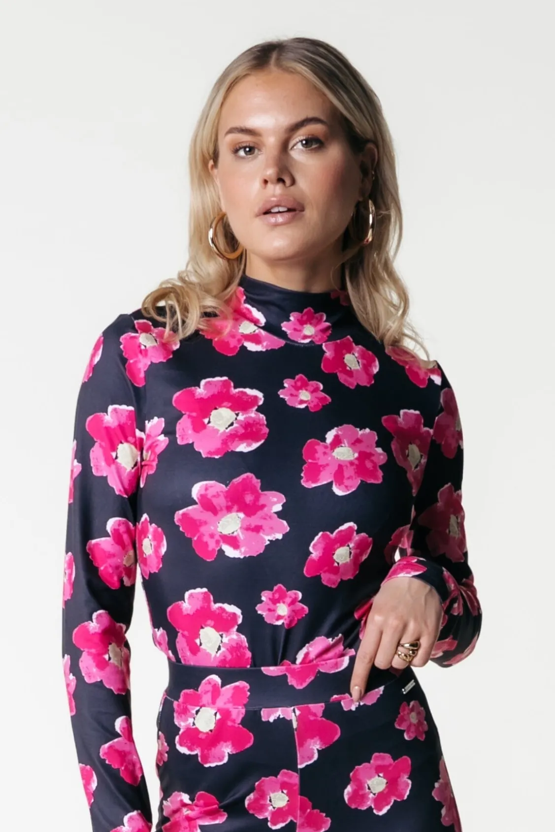 Tops<Colourful Rebel Neyo Poppy Flower Top | Bright pink Brightpink
