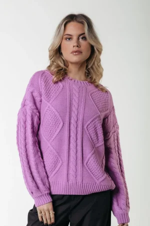 Truien<Colourful Rebel Olivia Knit | Violet Pink Violetpink