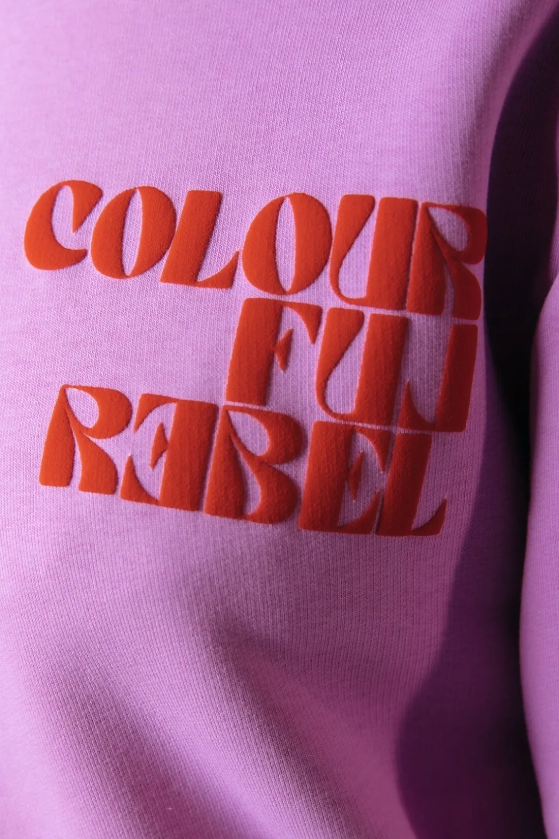 Truien<Colourful Rebel Puff Logo Sweat | Medium Violet Mediumviolet