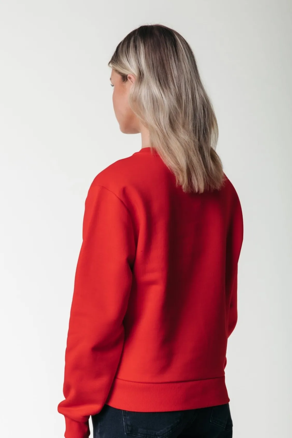 Truien<Colourful Rebel Puff Logo Sweat | Scarlet Red Scarletred