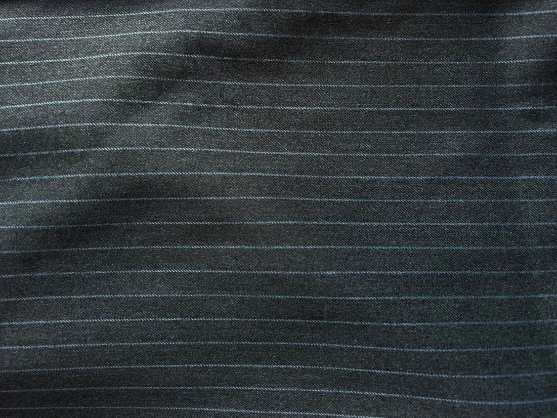 Broeken<Colourful Rebel Rus Pinstripe Straight Pants | Dark blue Darkblue