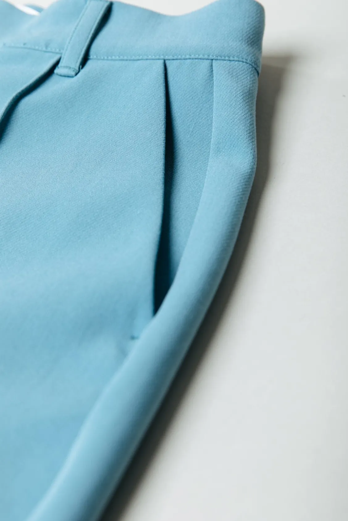 Broeken<Colourful Rebel Rus Straight Pants | Adriatic Blue Adriaticblue