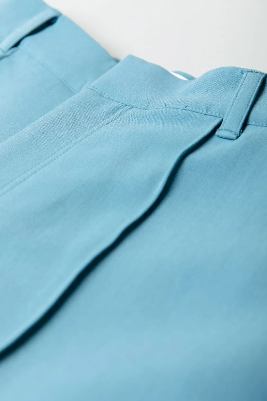 Broeken<Colourful Rebel Rus Straight Pants | Adriatic Blue Adriaticblue