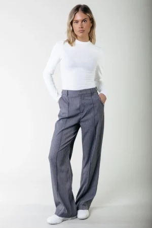 Pakken<Colourful Rebel Rus Straight Pants | Dark grey Darkgrey