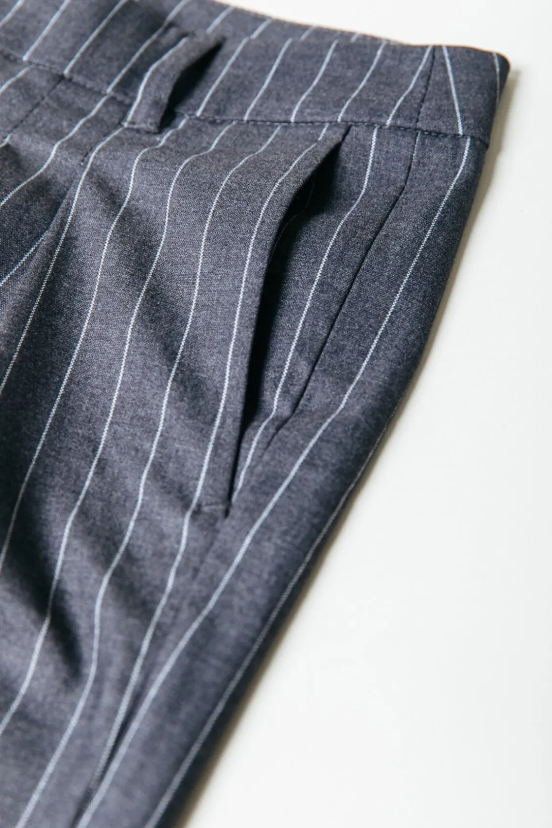 Broeken<Colourful Rebel Rus Straight Pants | Dark Anthracite Darkanthracite