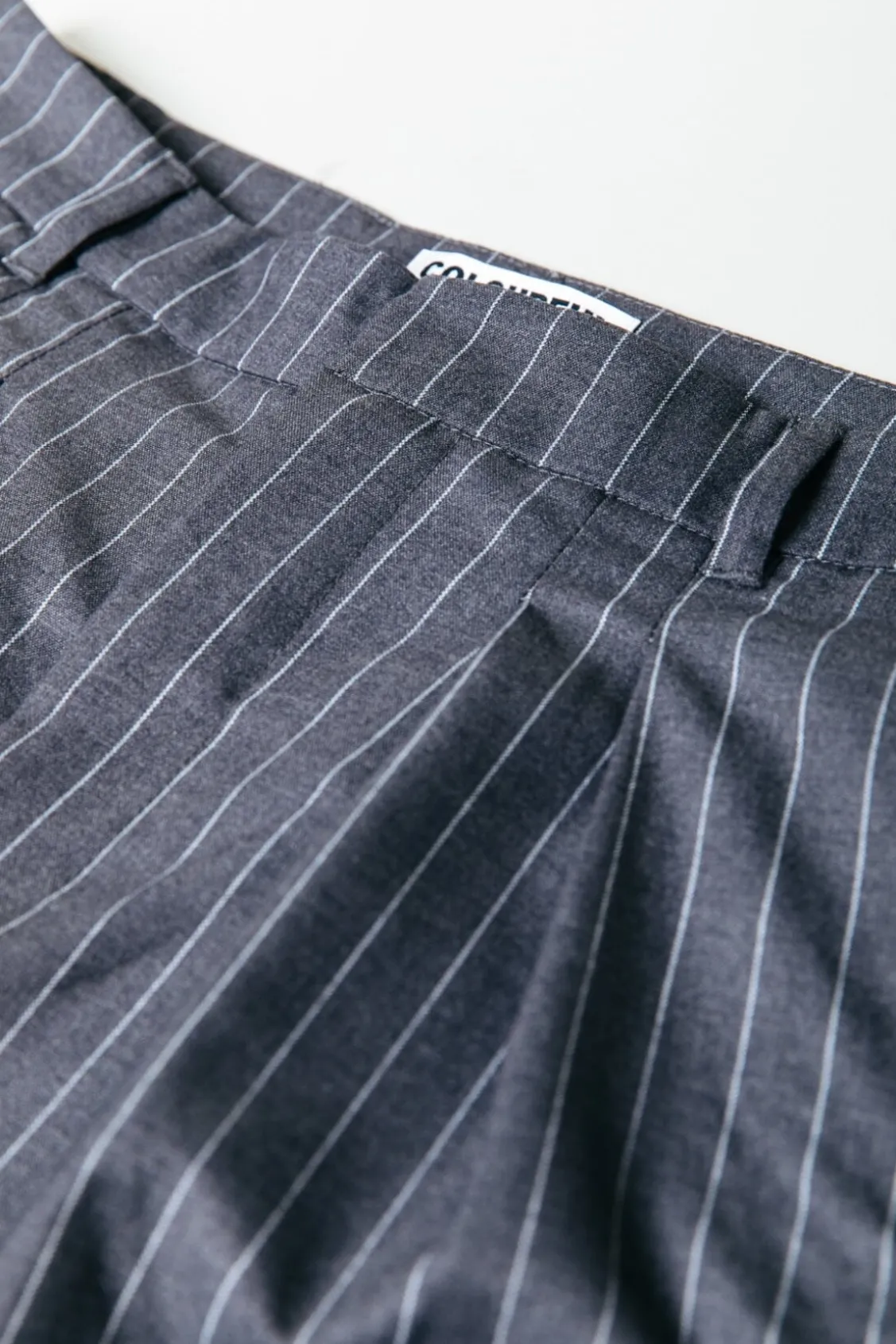 Broeken<Colourful Rebel Rus Straight Pants | Dark Anthracite Darkanthracite