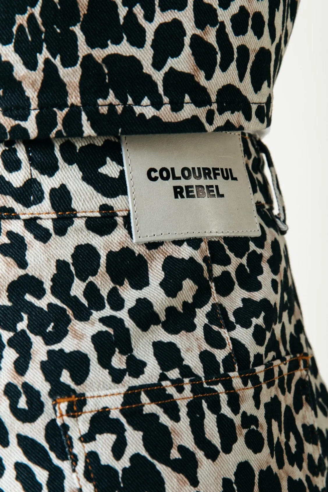 Broeken<Colourful Rebel Tinsley Denim Worker Pants | Beige